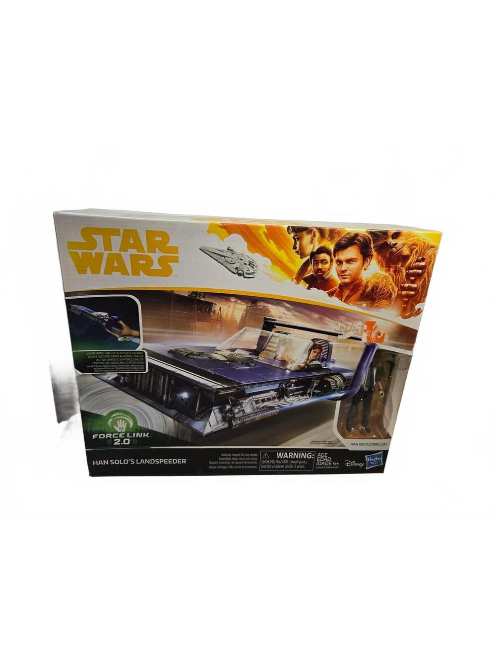 Star Wars Force Link 2.0 Han Solo's Landspeeder Vehicle & Han Solo (Corellia)